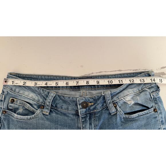 JustUSA Women's Ankle Raw Hem Jeans Size 3‎ - Picture 8 of 9
